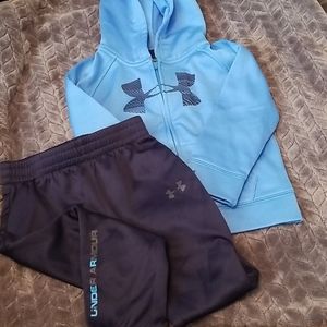 Toddler boy 24 mo under armour tracksuit